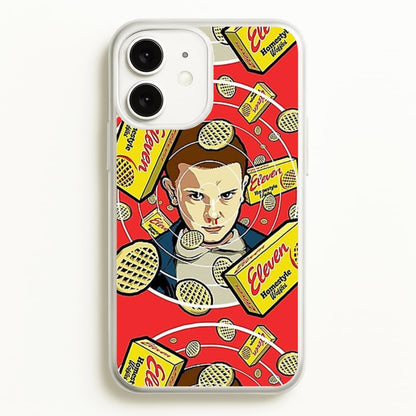Eleven and Waffles  - Stranger Things Phone Case for iPhone 11