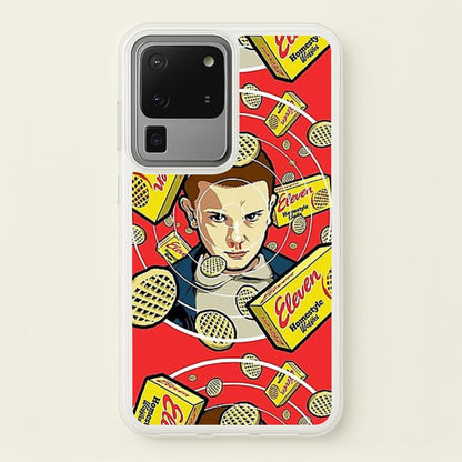 Eleven and Waffles  - Stranger Things Phone Case for Galaxy S20 Ultra