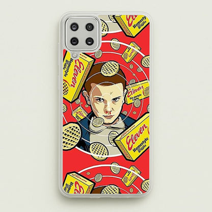 Eleven and Waffles  - Stranger Things Phone Case for Galaxy A12