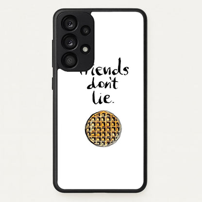 Friends Don't Lie Waffle  - Friends Phone Case for Galaxy A33