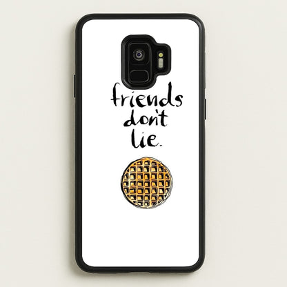 Friends Don't Lie Waffle  - Friends Phone Case for Galaxy S9