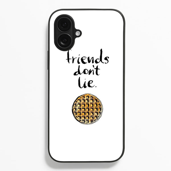 Friends Don't Lie Waffle Phone Case