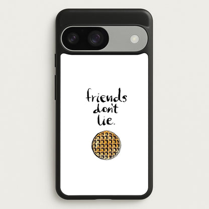 Friends Don't Lie Waffle  - Friends Phone Case for Google Pixel 9 / 9 Pro