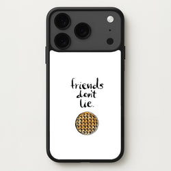 Friends Don't Lie Waffle Phone Case for iPhone 17 Pro