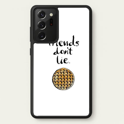 Friends Don't Lie Waffle  - Friends Phone Case for Galaxy Note 20 Ultra