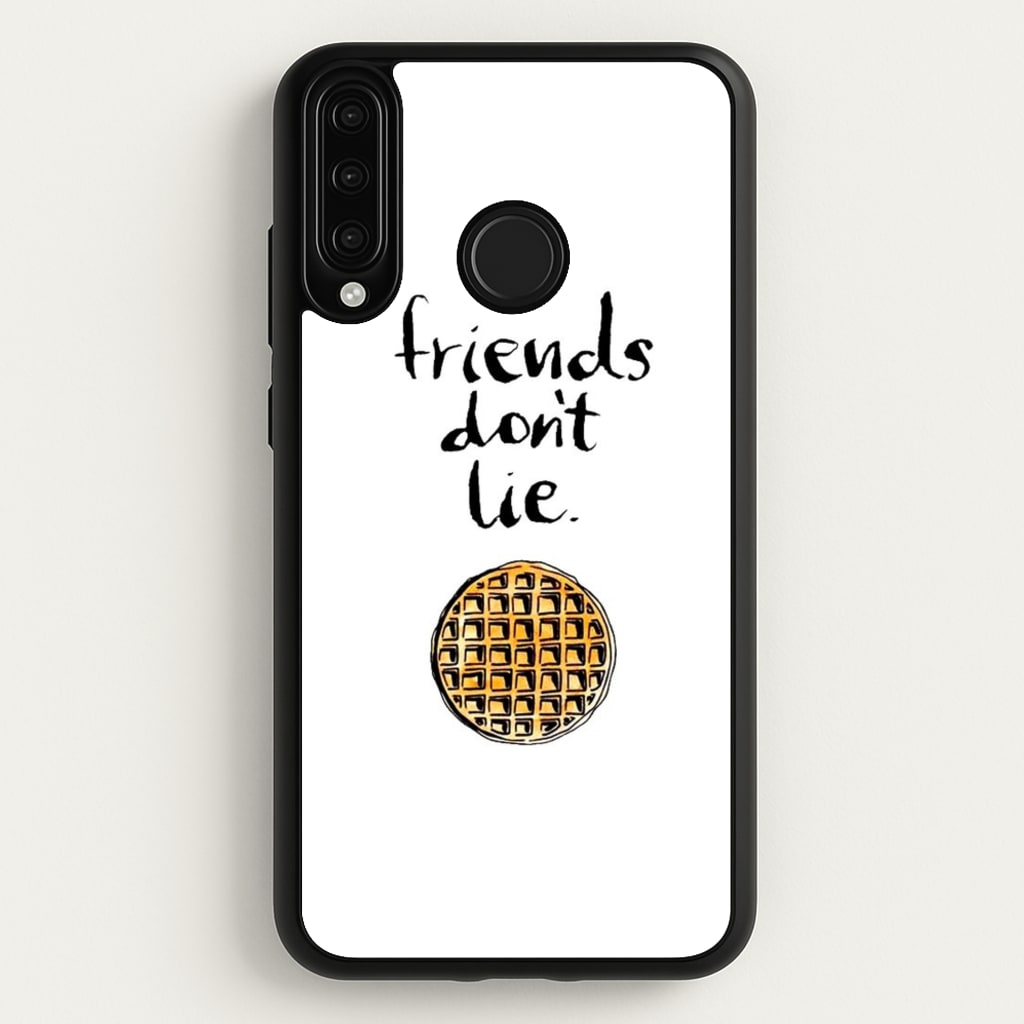 Friends Don't Lie Waffle  - Friends Phone Case for Huawei P30 Lite