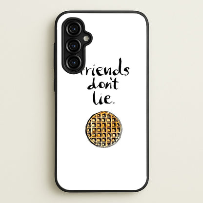 Friends Don't Lie Waffle  - Friends Phone Case for Galaxy A54
