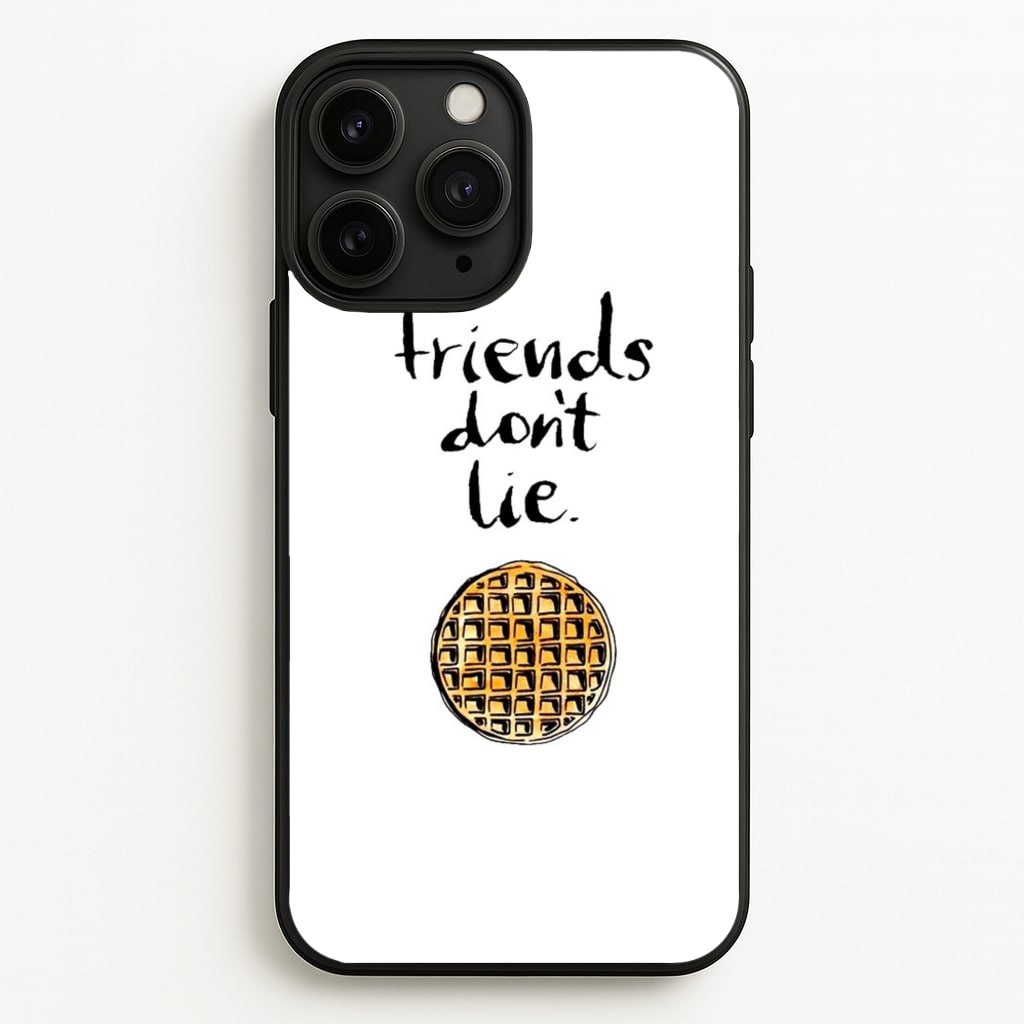 Friends Don't Lie Waffle  - Friends Phone Case for iPhone 11 Pro Max