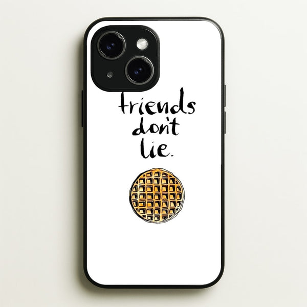 Friends Don't Lie Waffle  - Friends Phone Case for iPhone 14 Plus