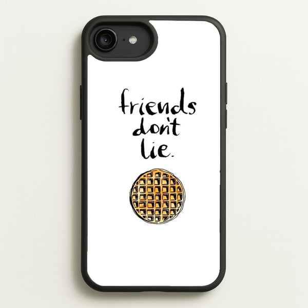 Friends Don't Lie Waffle  - Friends Phone Case for iPhone 6 Plus / 7 Plus / 8 Plus