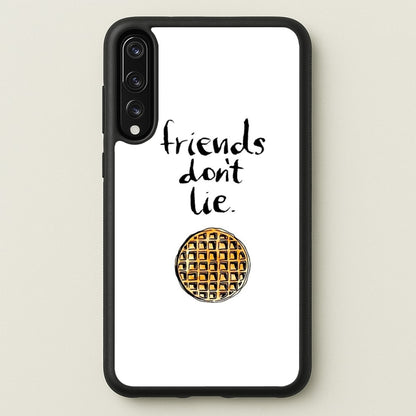 Friends Don't Lie Waffle  - Friends Phone Case for Huawei P20 Pro