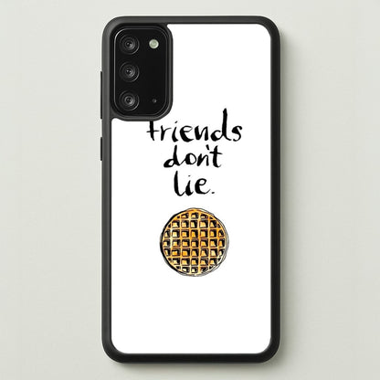 Friends Don't Lie Waffle  - Friends Phone Case for Galaxy Note 20