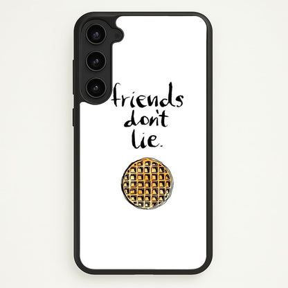 Friends Don't Lie Waffle  - Friends Phone Case for Galaxy S23 Plus
