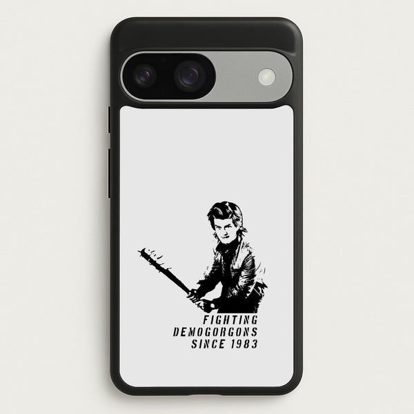 Fighting Demogorgons Since 1983  - Stranger Things Phone Case for Google Pixel 9 / 9 Pro