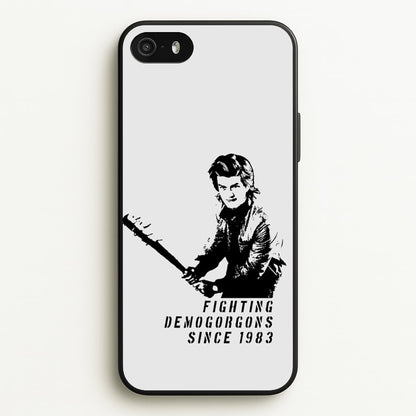 Fighting Demogorgons Since 1983  - Stranger Things Phone Case for iPhone 5 / 5s / SE 2016