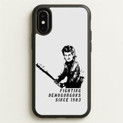 Fighting Demogorgons Since 1983  - Stranger Things Phone Case for iPhone X / XS