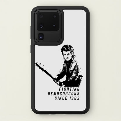Fighting Demogorgons Since 1983  - Stranger Things Phone Case for Galaxy S20 Ultra