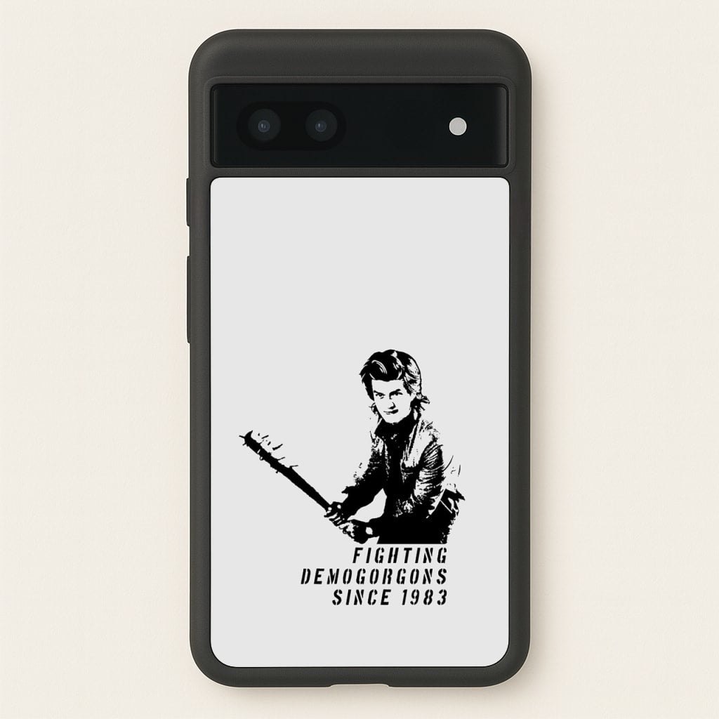 Fighting Demogorgons Since 1983  - Stranger Things Phone Case for Google Pixel 7a