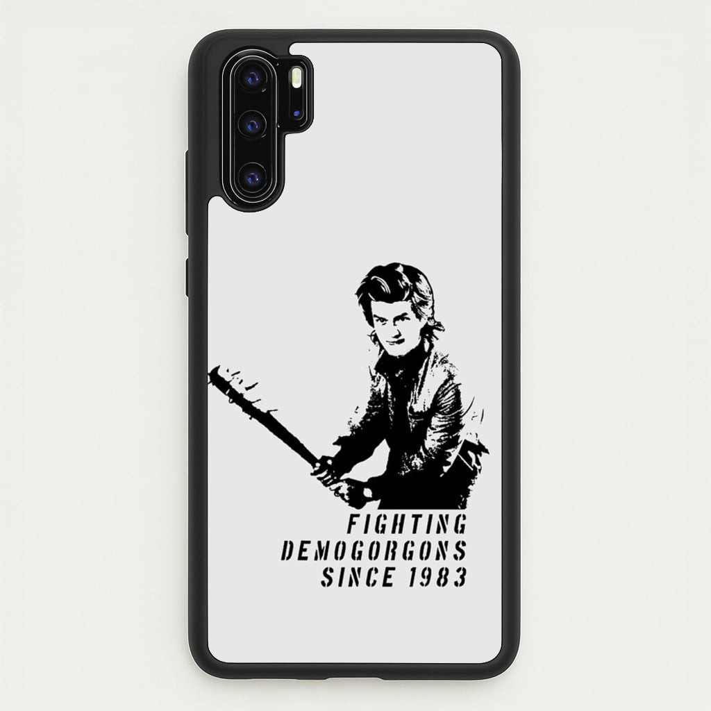 Fighting Demogorgons Since 1983  - Stranger Things Phone Case for Huawei P30 Pro