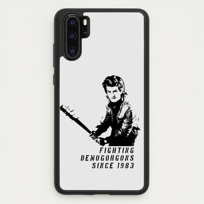 Fighting Demogorgons Since 1983  - Stranger Things Phone Case for Huawei P30 Pro