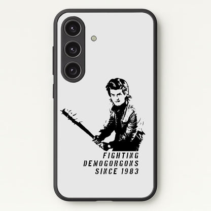 Fighting Demogorgons Since 1983  - Stranger Things Phone Case for Galaxy S25 Plus