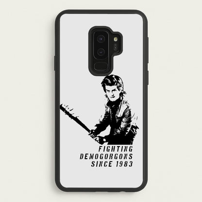 Fighting Demogorgons Since 1983  - Stranger Things Phone Case for Galaxy S9 Plus