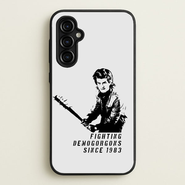 Fighting Demogorgons Since 1983  - Stranger Things Phone Case for Galaxy A54