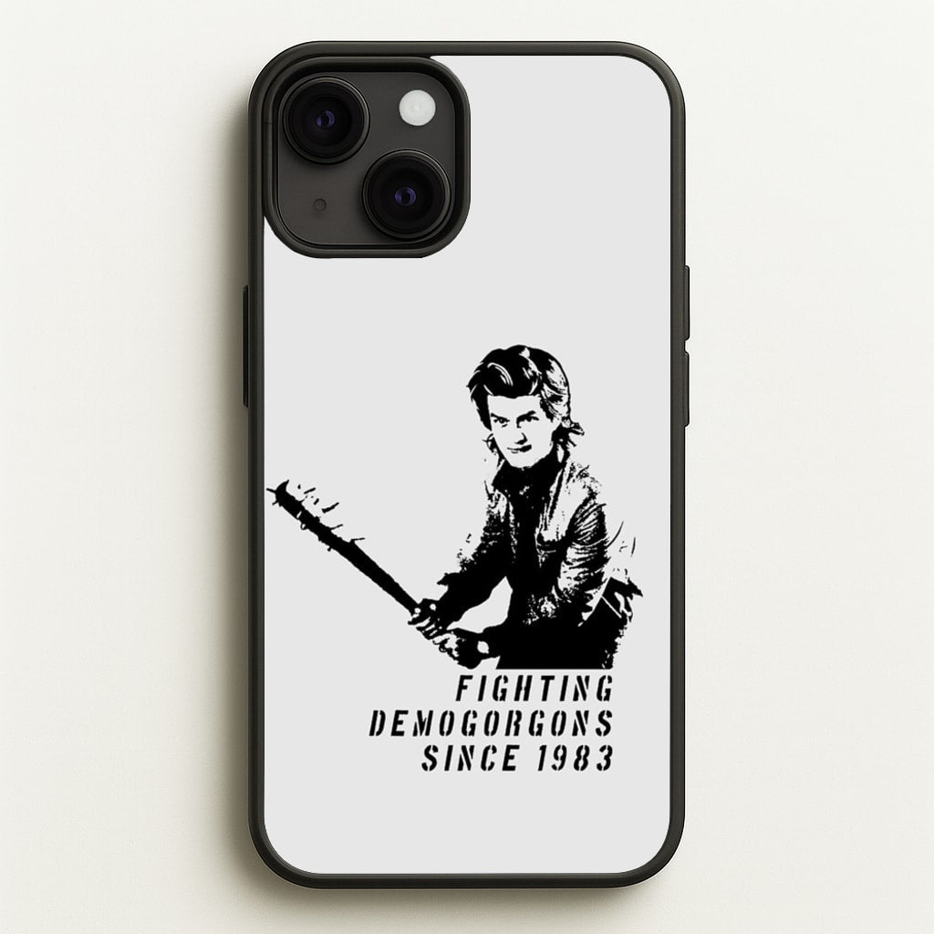 Fighting Demogorgons Since 1983  - Stranger Things Phone Case for iPhone 13 Mini