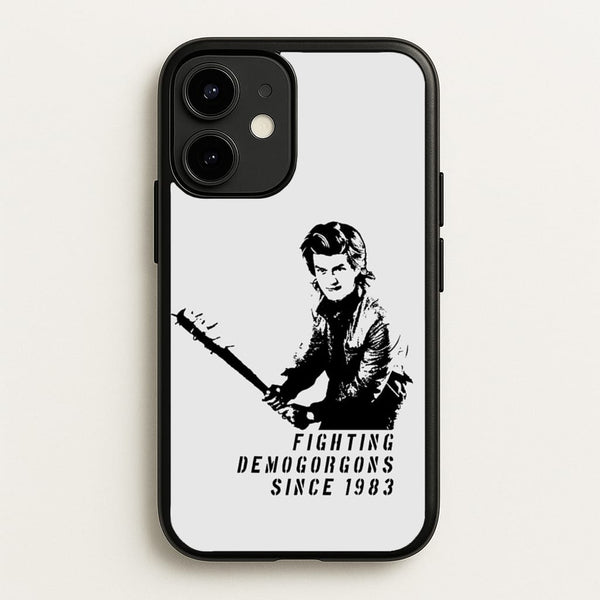 Fighting Demogorgons Since 1983  - Stranger Things Phone Case for iPhone 12 Mini