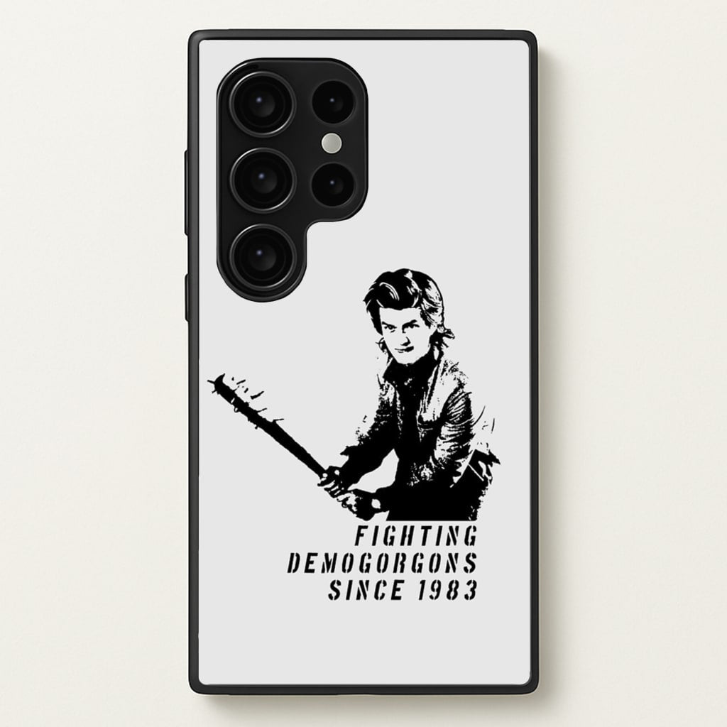 Fighting Demogorgons Since 1983  - Stranger Things Phone Case for Galaxy S24 Ultra