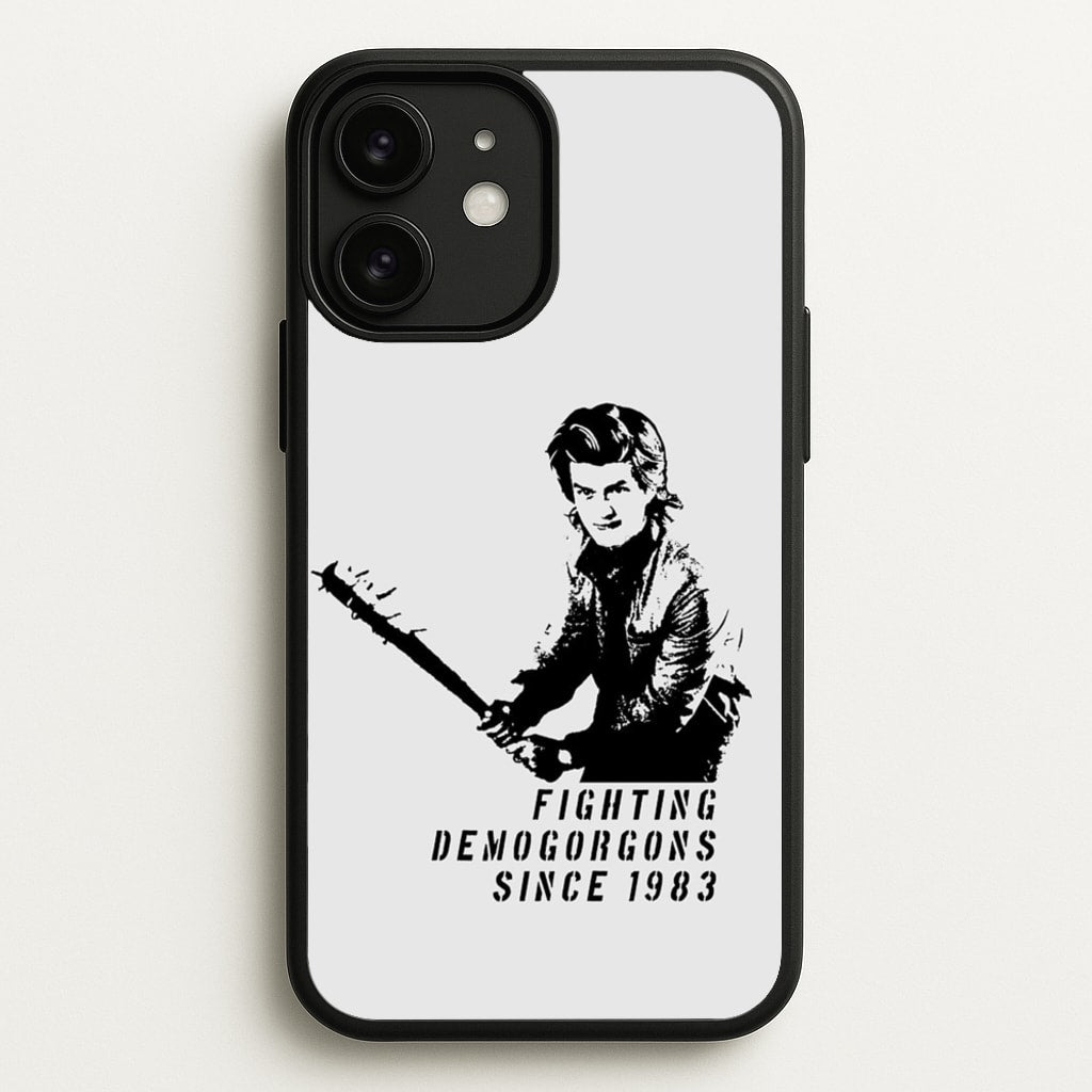 Fighting Demogorgons Since 1983  - Stranger Things Phone Case for iPhone 11