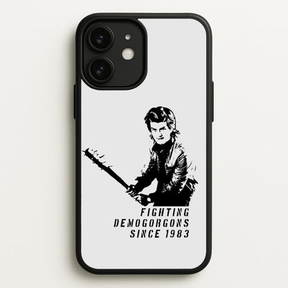 Fighting Demogorgons Since 1983  - Stranger Things Phone Case for iPhone 11