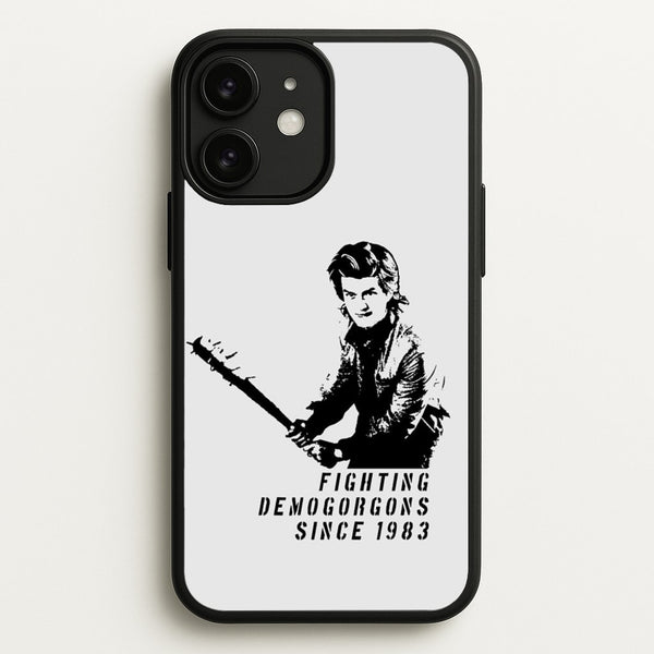 Fighting Demogorgons Since 1983  - Stranger Things Phone Case for iPhone 11