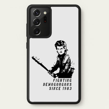 Fighting Demogorgons Since 1983  - Stranger Things Phone Case for Galaxy Note 20 Ultra