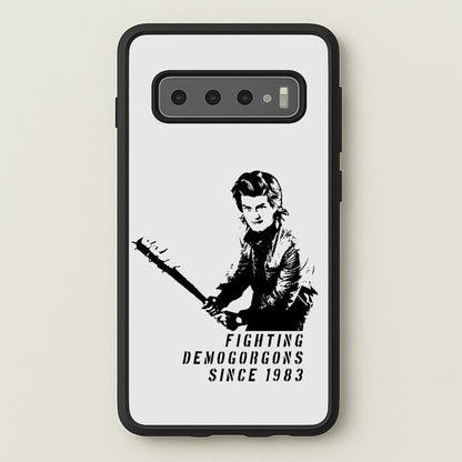 Fighting Demogorgons Since 1983  - Stranger Things Phone Case for Galaxy S10