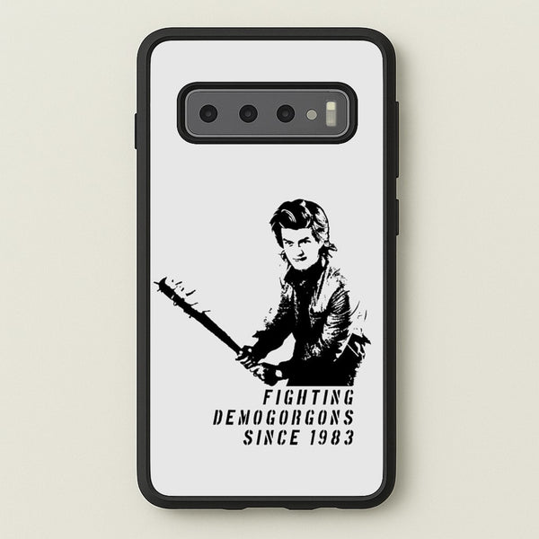 Fighting Demogorgons Since 1983  - Stranger Things Phone Case for Galaxy S10