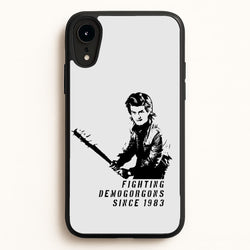 Fighting Demogorgons Since 1983  - Stranger Things Phone Case for iPhone XR