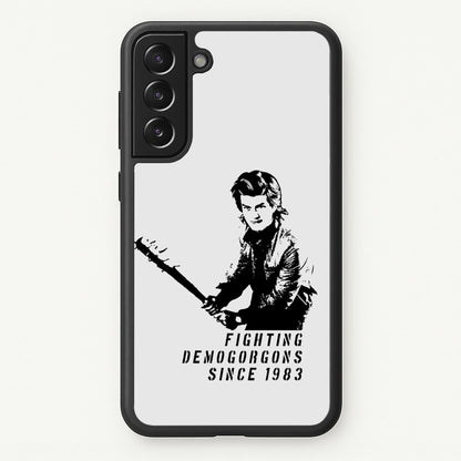 Fighting Demogorgons Since 1983  - Stranger Things Phone Case for Galaxy S22 Plus