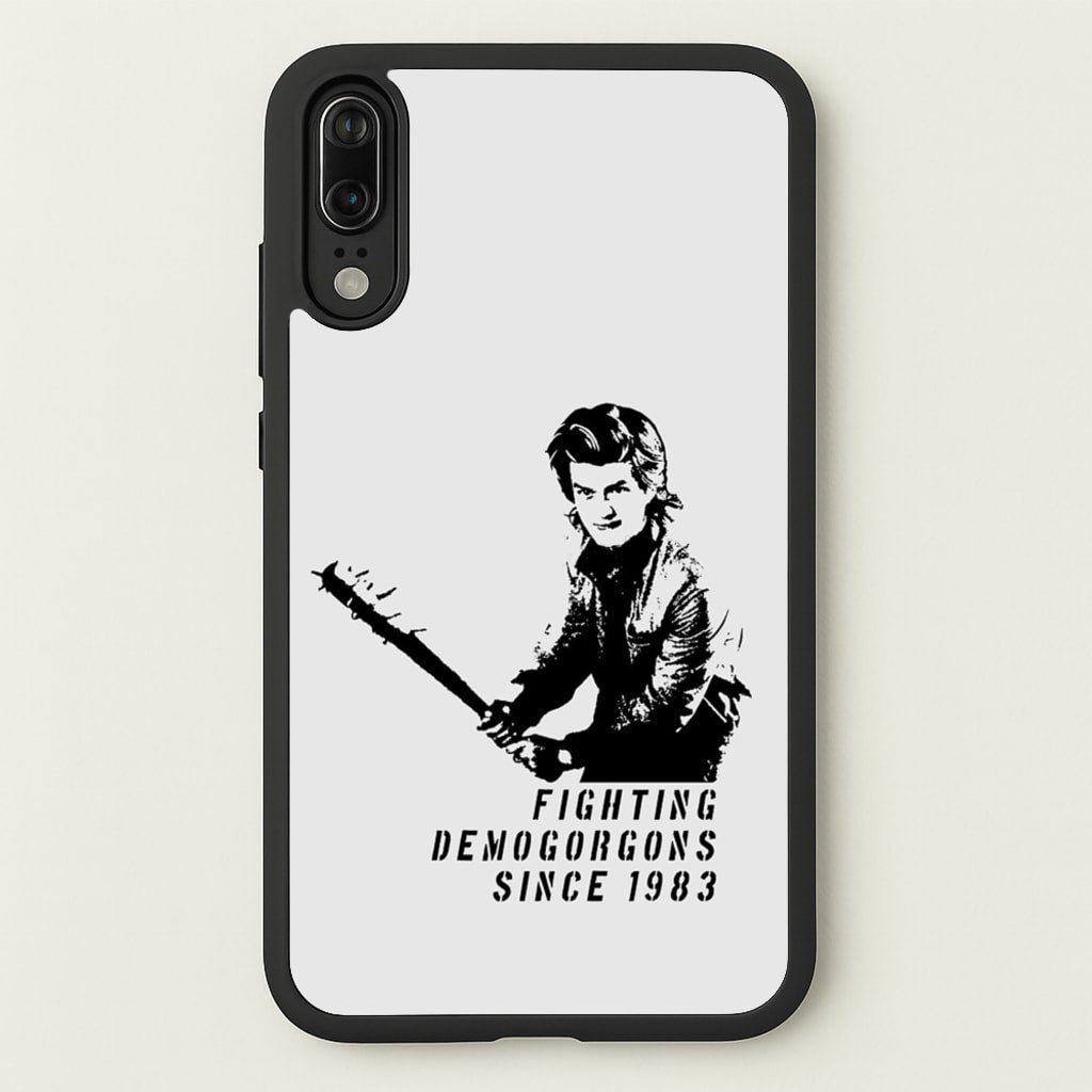 Fighting Demogorgons Since 1983  - Stranger Things Phone Case for Huawei P20