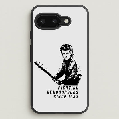 Fighting Demogorgons Since 1983  - Stranger Things Phone Case for Google Pixel 9a