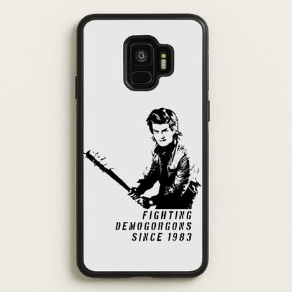 Fighting Demogorgons Since 1983  - Stranger Things Phone Case for Galaxy S9