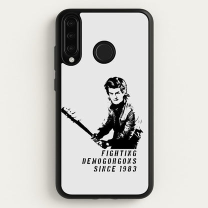 Fighting Demogorgons Since 1983  - Stranger Things Phone Case for Huawei P30 Lite