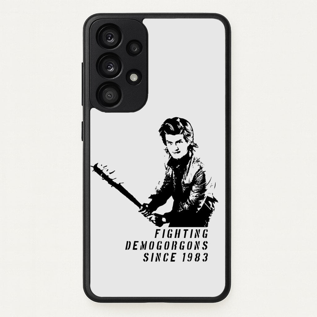 Fighting Demogorgons Since 1983  - Stranger Things Phone Case for Galaxy A33