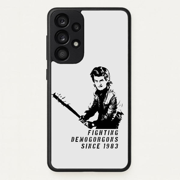 Fighting Demogorgons Since 1983  - Stranger Things Phone Case for Galaxy A33