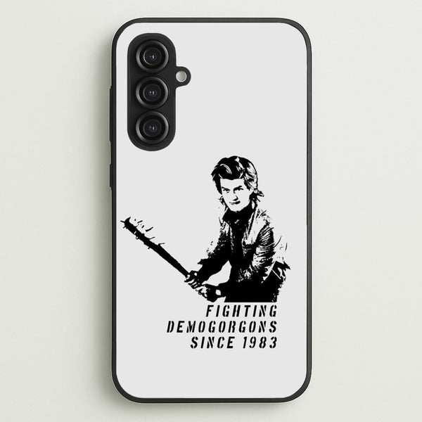 Fighting Demogorgons Since 1983  - Stranger Things Phone Case for Galaxy S23FE