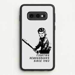 Fighting Demogorgons Since 1983  - Stranger Things Phone Case for Galaxy S10e