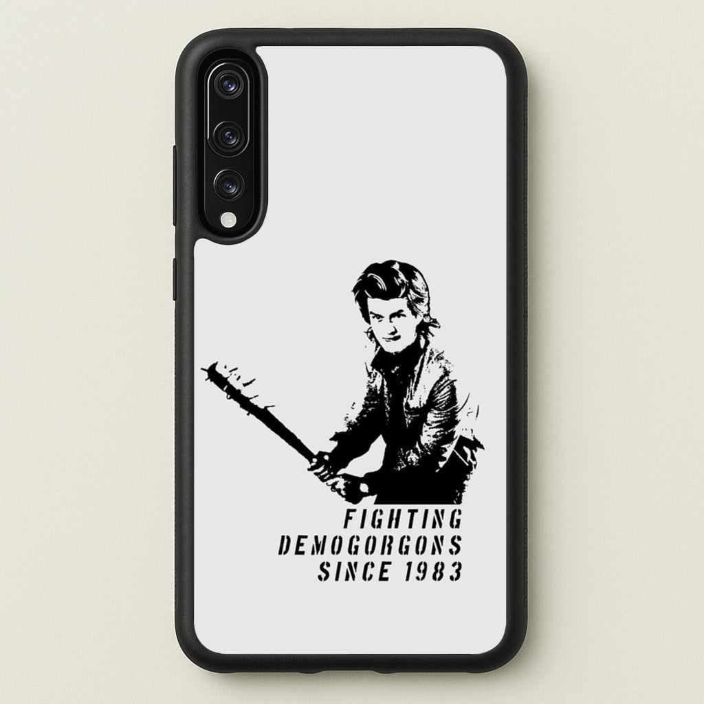 Fighting Demogorgons Since 1983  - Stranger Things Phone Case for Huawei P20 Pro