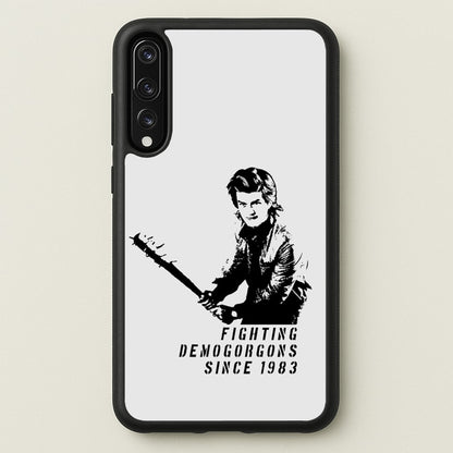 Fighting Demogorgons Since 1983  - Stranger Things Phone Case for Huawei P20 Pro