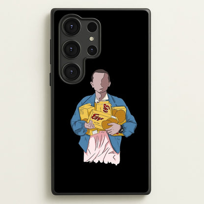 Eleven Faceless Cartoon  - Stranger Things Phone Case for Galaxy S25 Ultra