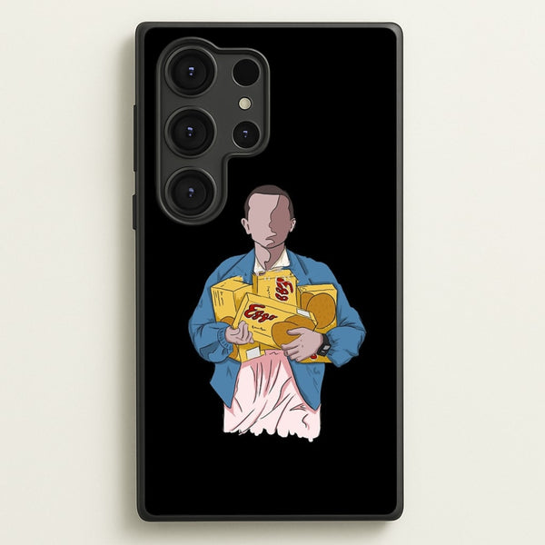 Eleven Faceless Cartoon  - Stranger Things Phone Case for Galaxy S25 Ultra